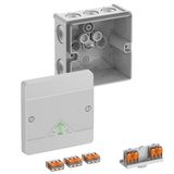 Junction box, Type of protection IP66, max. 4², Impact strength IK07, Protection class II, Ui 450V AC, Ui 450V DC, DLG, VDE, Halogen free