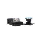Retaining door electromagnet 24V DC, 50kg, black 13050-CSA (13050-CSA)