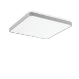 TRIONA square, 102 W, 12400 lm, 830, silver, DALI Ceiling and wall lum