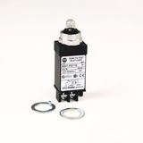 Allen-Bradley 800T-PST16 800T PB, 18mm Pilot Light, No Lens, Transformer Type, Push-to-Test Type, Incandescent Lamp, 120V AC 50/60 Hz