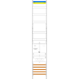 Tariff field TS9, 1 field, H=1350mm, 1-TRE-3.HZ 300mm, Vert. 5r, SaS 5-pin. (TS9)