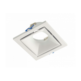 Spot luminaire housing CANNA, IP20, square, white