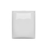Quadruple socket outlet with earthing IP44 version - flap in colour of the cover, 16A, Screw, white