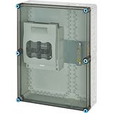 Mi load separator box IP65, 1x400A NH2 3p, BM6, 450x600mm, +PE/Zero terminal (Mi 5652)