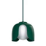 DECOR COROLLE PENDANT E27 GN LEDV