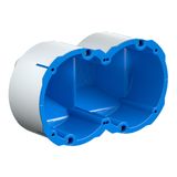 Quickbox Maxi sound insulation box 2x1 Ø83mm,for sound insulation walls classA*