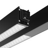 LINEDO, 137 W, 20900 lm, 840, black, DALI Continuous line luminaire, L