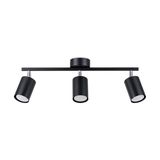 CEILING LAMP LEMMI 3 BLACK GU10 3X40 IP20