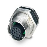 SACC-DSI-M12FS-12CON-M16 - Device connector, rear mounting
