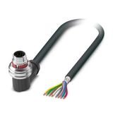 SAC-8P-P12MR/10,0-PUR SH - Sensor/actuator cable