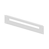 Slotted Front Plate 895mm G4, 39MW  for Cabel Canal 60mm