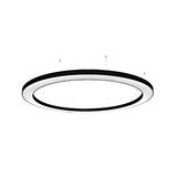 PASTRENGO 3 4000 288W 28.125lm 830 230V LED black