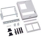 Assembly unit,universN,300x250mm,for 2 measurement instruments 96x96mm