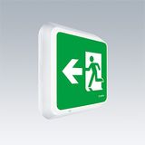 Voy Square 220 P MSW E3D WH SP1-E001-L - LED emergency exit sign