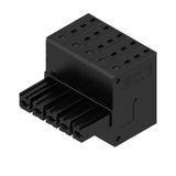 PCB plug-in connector, female plug, 7.62 mm, Number of poles: 5, 180°, PUSH IN with actuator, Tension-clamp connection, Clamping range, max. : 10 mm², Box