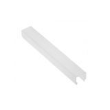 Diffuser, for profile GLAX MINI, rectangular, milky, 3 m