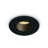 BLACK GU10 10W BLACK REFLECTOR DARK LIGHT
