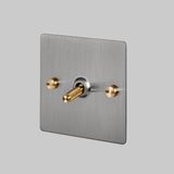 1G TOGGLE / INTERMEDIATE 3-WAY / STEEL / BRASS