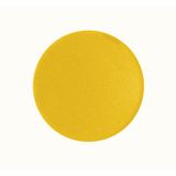 Button plate, flush, yellow