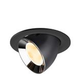 NUMINOS® GIMBLE L 3000K 20° black/chrome