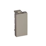 Arteor Blanking Plate 1 Module Square Champagne