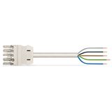 pre-assembled connecting cable Eca Socket/open-ended black