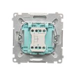 Touch panel 2 modules, Modul 1: 2 horizontal touch fields, Module 2: 2 vertical touch fields, Fixing: horizontal, White pearl