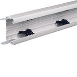 Wall trunking base C-profile BRN 70x130mm of PVC in pure white