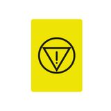 Adhesive label 22x32, symbol S144