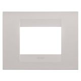 GEO PLATE - IN PAINTED TECHNOPOLYMER - 3 MODULES - NATURAL BEIGE - CHORUSMART