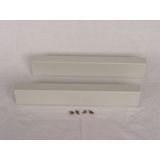 XLSPL2SC3 Plinth, side panels for HxD 200 x 300mm, grey