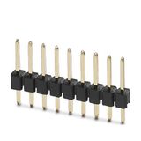 PSTD 0,65X0,65/9-1-2,54 - Pin strip