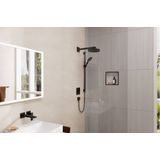 HG FixFit Square wall outlet DN15 RV MB