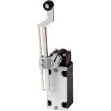 AT4/11-1/I/V Position switch, 1N/O+1N/C, narrow, IP65_x, adjustable roller lever