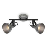ceiling lights, antique-silver, 2xE14/max.40W excl.