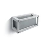 WHITE E27 12W WALL LIGHT IP54