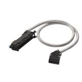 PLC-wire, Digital signals, 20-pole, Cable LiYY, 1.5 m, 0.25 mm²