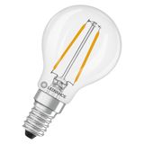 LED Classic P 25 Filament P 1.8W 827 Clear E14