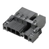 PCB plug-in connector, male plug, 7.62 mm, Number of poles: 2, 180°, PUSH IN with actuator, Tension-clamp connection, Box