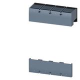 Terminal cover intermediate, 4-pole, 1 unit, accessory for: 3VA15/25 1000