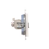 Rockers for roller blind push button SZP1M, antibacterial white