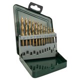 13-piece HSS-TiN metal drill bit set