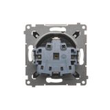 Quadruple loudspeaker socket, Bronze matt, metalic