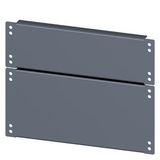 SIVACON, floor, closed, IP30, D: 400 mm, W: 400 mm, zinc-plated