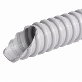 Drainage Flexible Spiral Conduit 30m 14mm White