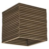 DECOR CARDBOARD SQUARE CEILING E27 OSRAM