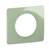 PLATE 1 GANG CELADON GREEN