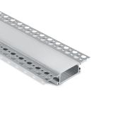 TRIMLESS PROFILE 2m FOR 37mm STRIPS PC OPAL DIFFUSER