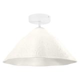 DECOR LOTUS LEAF CEILING E27 WT OSRAM