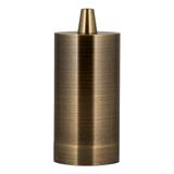 Lampholder Alu Long E27 Bronze Antique